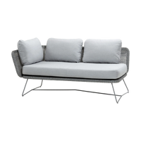 Horizon 2-seater sofa right module outdoor sectional sofa by Cane-line, designed by Cane-line Design