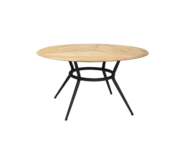 Joy dining table dia. 120 cm outdoor dining table by Cane-line, designed by Cane-line Design