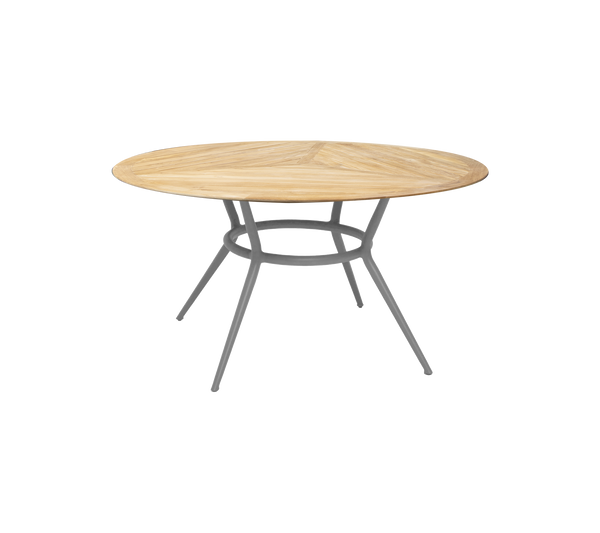 Joy dining table dia. 144 cm outdoor dining table by Cane-line, designed by Cane-line Design