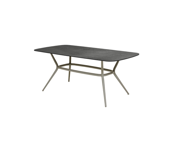 Joy dining table 180x90 cm outdoor dining table by Cane-line, designed by Cane-line Design