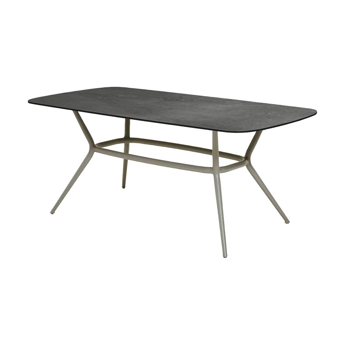 Joy dining table 180x90 cm outdoor dining table by Cane-line, designed by Cane-line Design
