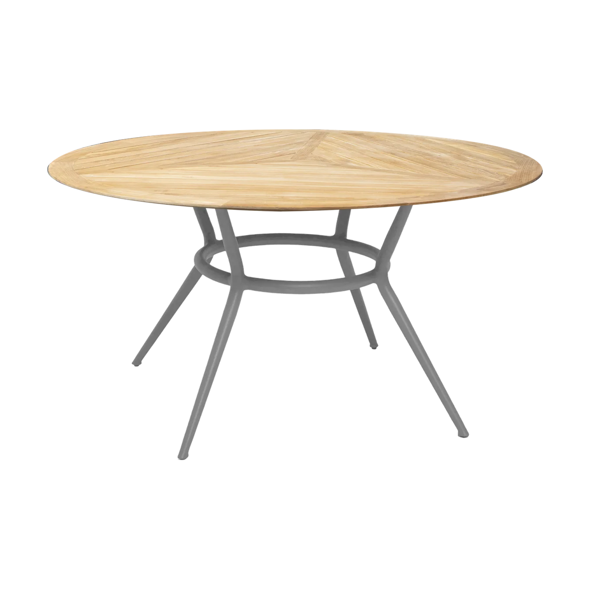 Joy dining table dia. 144 cm outdoor dining table by Cane-line, designed by Cane-line Design