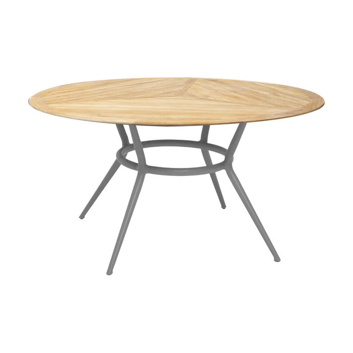 Joy dining table dia. 144 cm outdoor dining table by Cane-line, designed by Cane-line Design