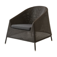 Kingston lounge chair outdoor lounge chair by Cane-line