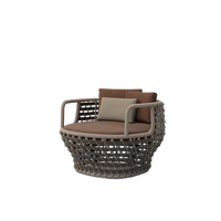 Koro Armchair outdoor lounge chair by SKLD Studio, designed by Eli Gutierrez