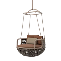 Koro Hanging outdoor swing by SKLD Studio, designed by Eli Gutierrez