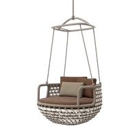 Koro Hanging outdoor swing by SKLD Studio, designed by Eli Gutierrez