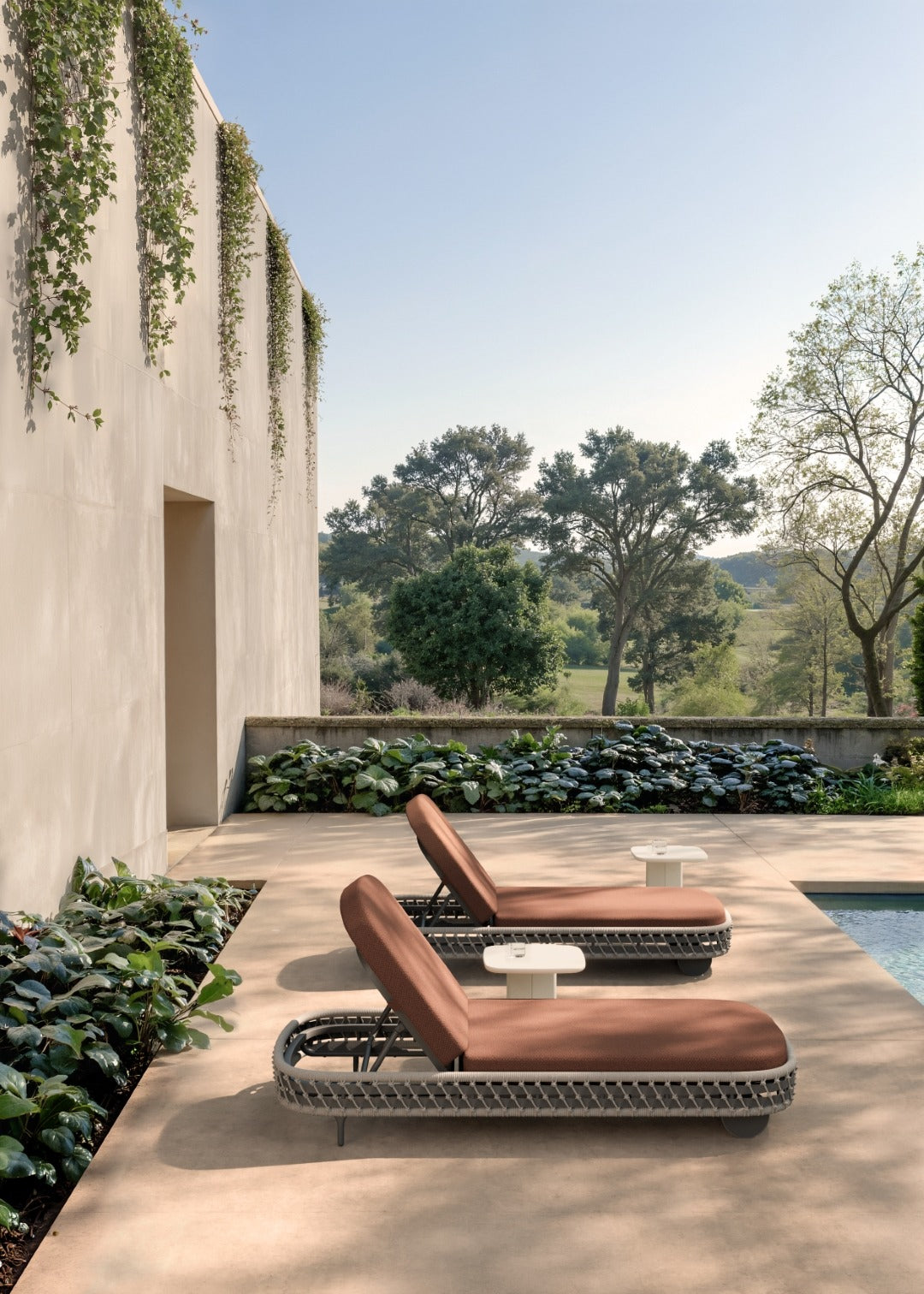 Koro outdoor furniture lifestyle image by SKLD Studio