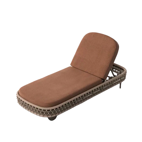 Koro Lounger chaise lounge by SKLD Studio, designed by Eli Gutierrez