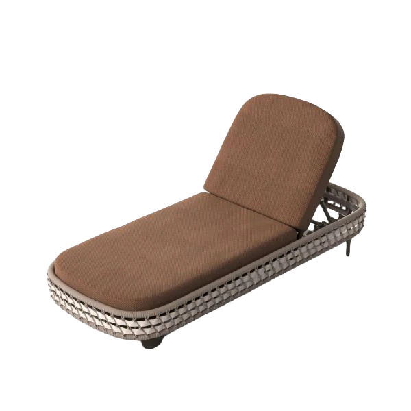 Koro Lounger chaise lounge by SKLD Studio, designed by Eli Gutierrez
