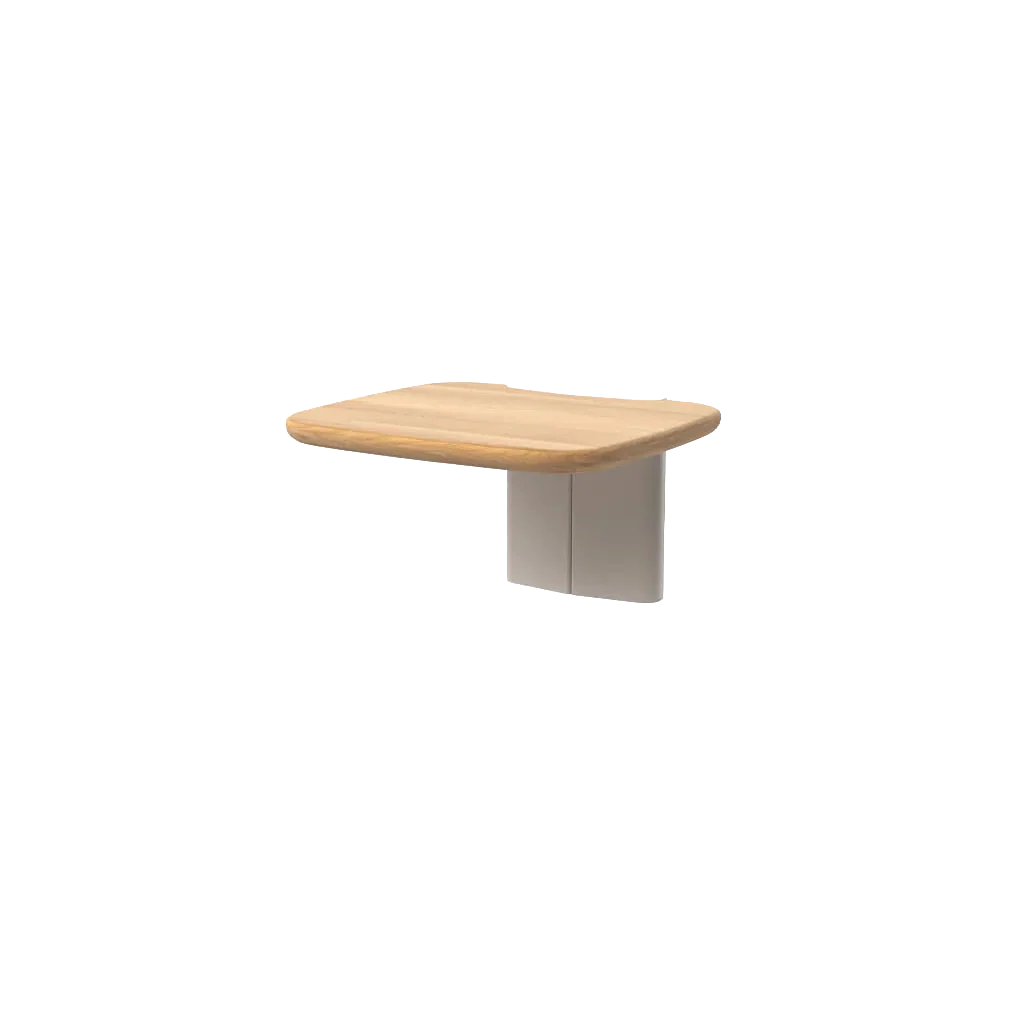Koro Tray Table outdoor side table by SKLD Studio, designed by Eli Gutierrez