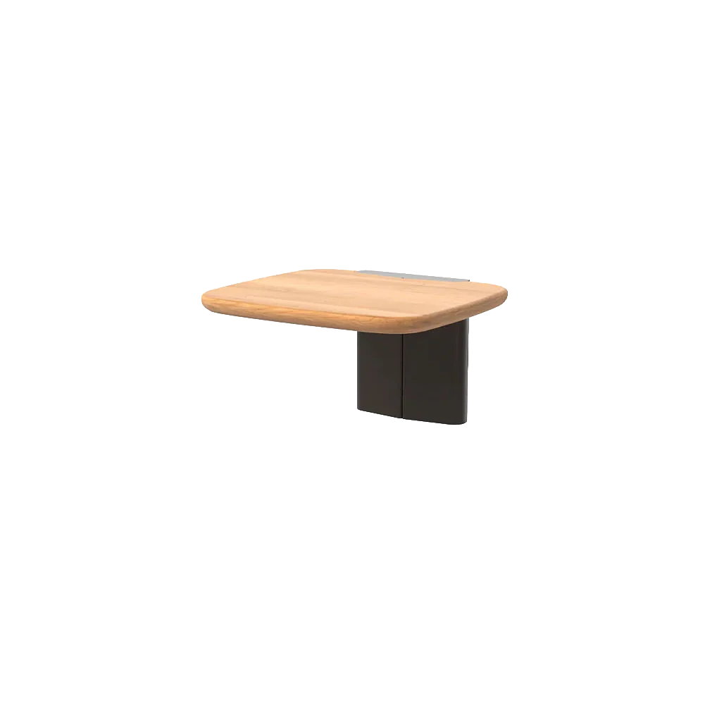 Koro Tray Table outdoor side table by SKLD Studio, designed by Eli Gutierrez