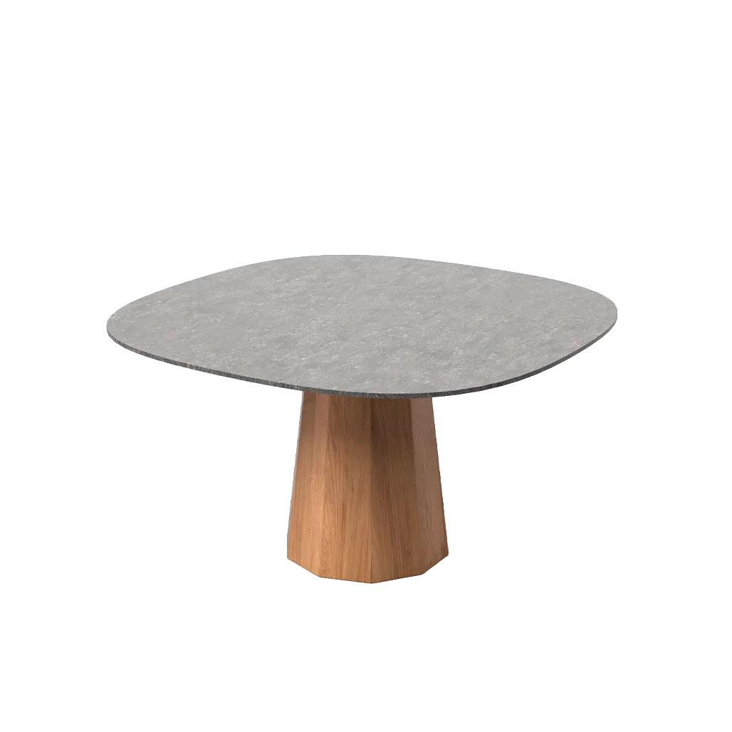 Lacus 130 Dining Table outdoor dining table by SKLD Studio, designed by Santiago Sevillano