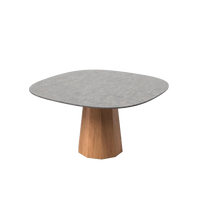 Lacus 130 Dining Table outdoor dining table by SKLD Studio, designed by Santiago Sevillano
