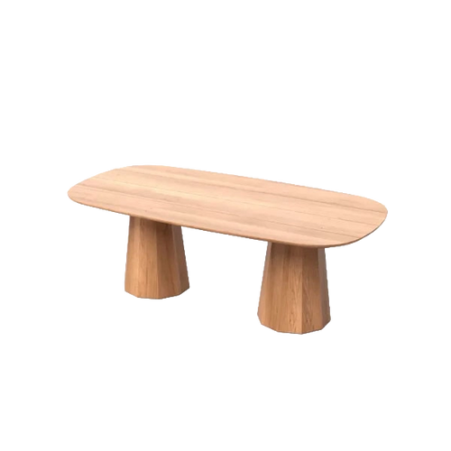 Lacus 220 Dining Table outdoor dining table by SKLD Studio, designed by Santiago Sevillano