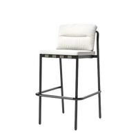 Lacus Bar Stool outdoor bar stool by SKLD Studio, designed by Santiago Sevillano