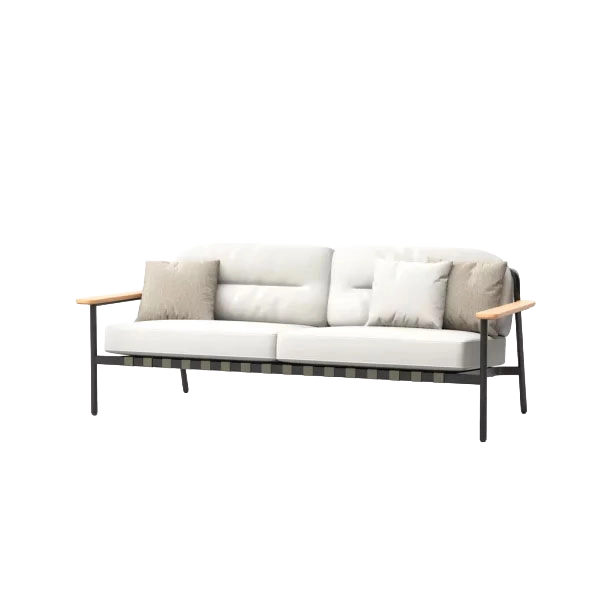 Lacus Sofa 3PL outdoor sofa by SKLD Studio, designed by Santiago Sevillano