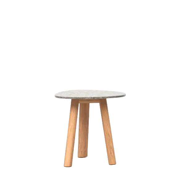 Lenis Side Table outdoor side table by SKLD Studio, designed by Robin Hapelt