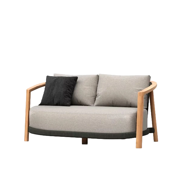 Lenis Sofa 2PL outdoor sofa by SKLD Studio, designed by Robin Hapelt