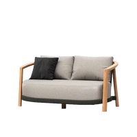 Lenis Sofa 2PL outdoor sofa by SKLD Studio, designed by Robin Hapelt