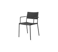 Less armchair lava grey product image by Cane-line