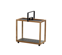 Lighthouse lantern rectangular teak product image by Cane-line