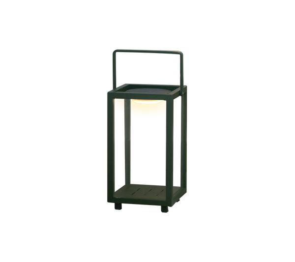 Lighthouse lantern small dark green with LED product image by Cane-line