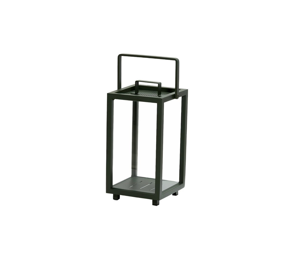 Lighthouse lantern small dark green product image by Cane-line