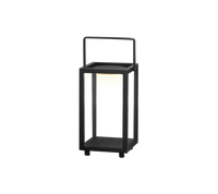 Lighthouse lantern small lava grey with LED product image by Cane-line