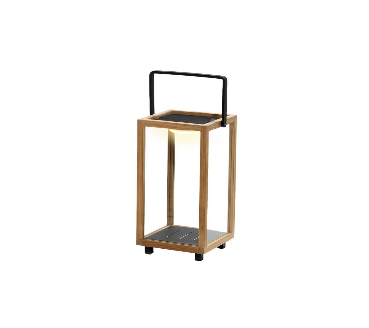 Lighthouse lantern small teak with LED product image by Cane-line