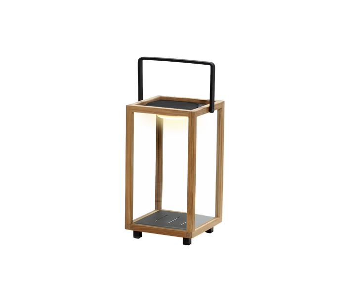 Lighthouse lantern small teak with LED product image by Cane-line