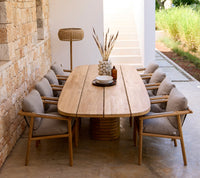 Mellow oval dining table lifestyle