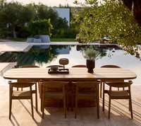 Mellow oval dining lifestyle