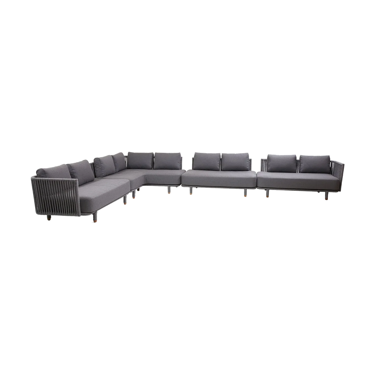 Cane-line Moments modular corner sofa