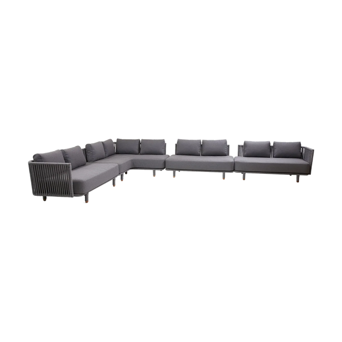 Cane-line Moments modular corner sofa