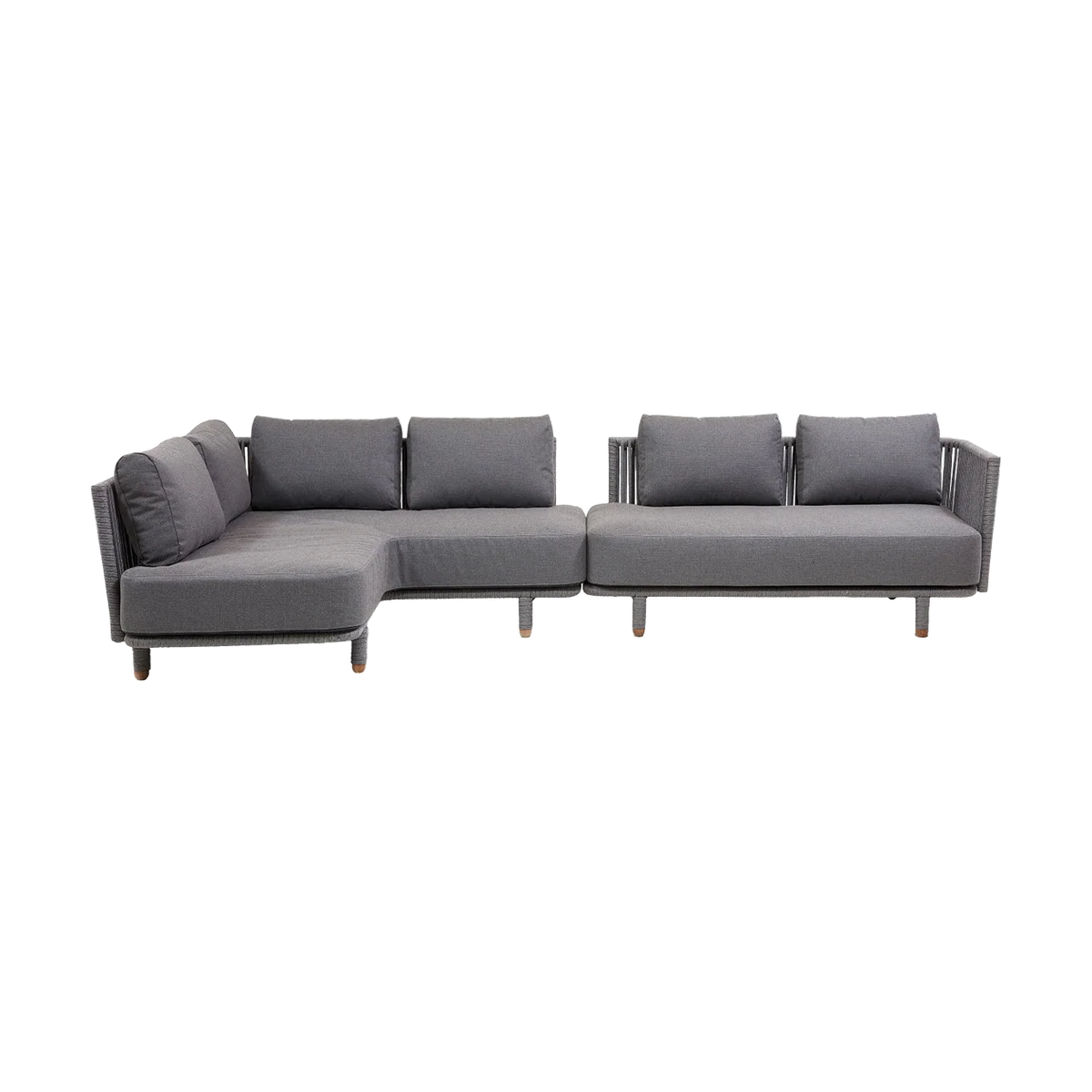 Cane-line Moments modular lounge corner sofa