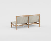 Montauk Sofa Armless Teak 63"