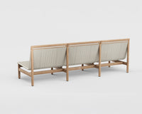 Montauk Sofa Armless Teak 94"