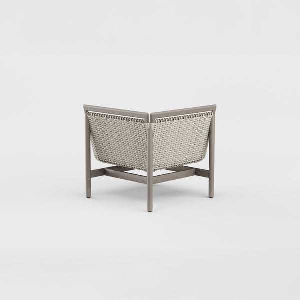 Montauk Sectional Armless Corner Aluminum