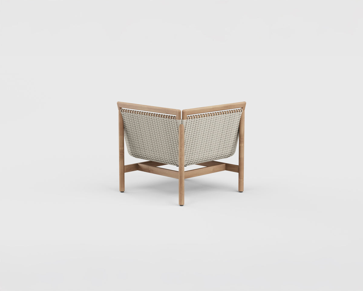 Montauk Sectional Armless Corner Teak