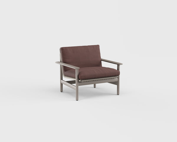 Montauk Lounge Chair Arm Aluminum