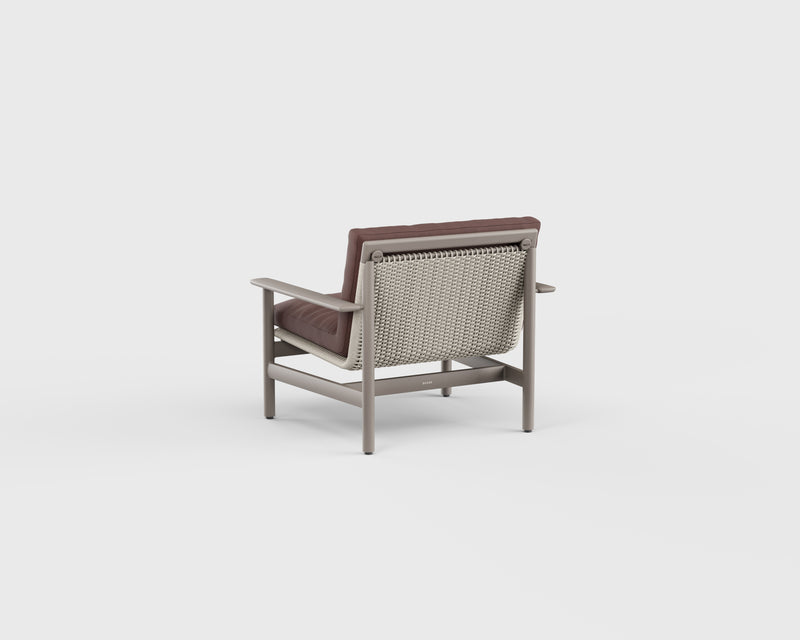 Montauk Lounge Chair Arm Aluminum