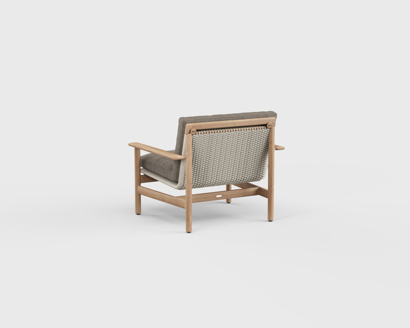 Montauk Lounge Chair Arm Teak