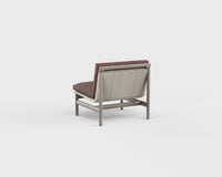 Montauk Lounge Chair Armless Aluminum