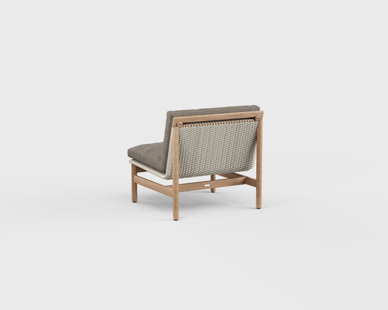 Montauk Lounge Chair Armless Teak