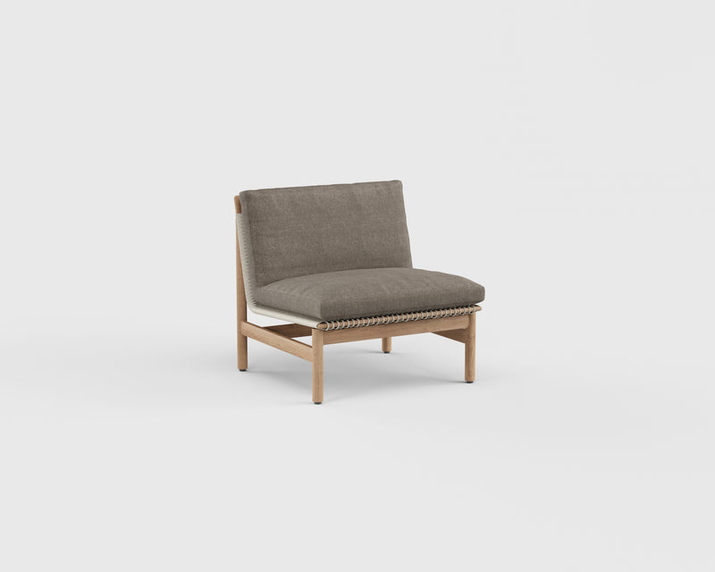 Montauk Lounge Chair Armless Teak