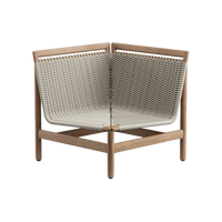 Montauk Sectional Armless Corner Teak