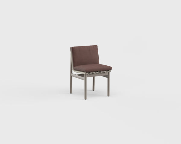 Montauk Dining Side Chair Aluminum