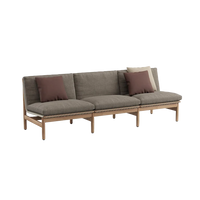 Montauk Sofa Armless Teak 94