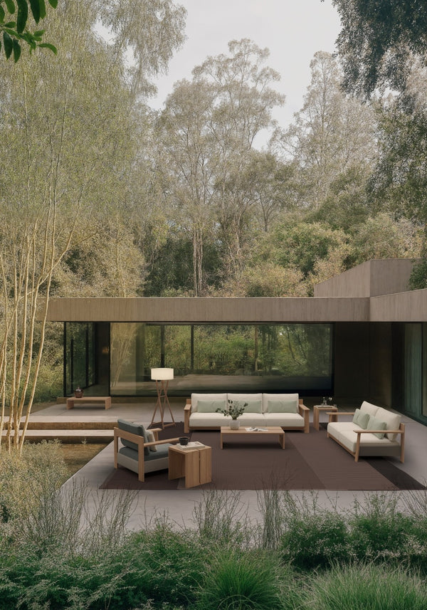 Olma outdoor furniture collection by SKLD Studio lifestyle image